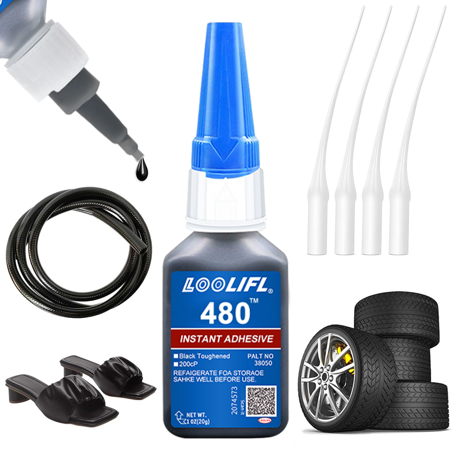 Woodworking Glue - Cola preta forte de secagem rápida