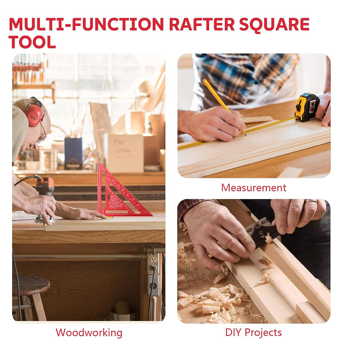 Régua Triangular de Alta Preci - Woodworking Workshop avaliação e preço